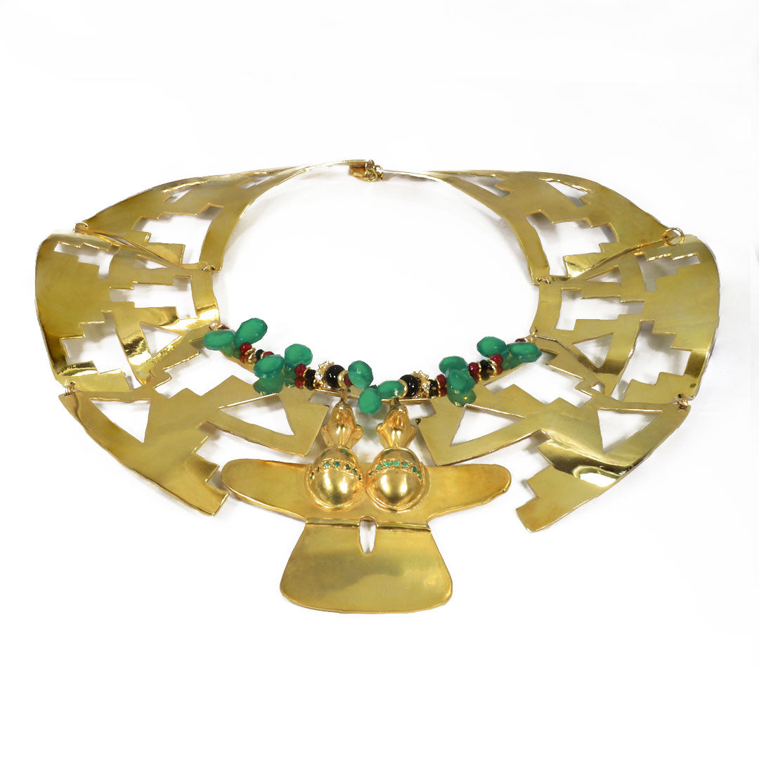 El Dorado SACRED EARTH Gold Necklace