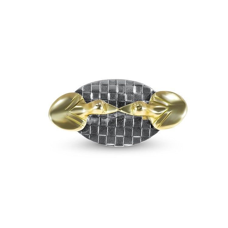 LOVE BIRDS Gold and Diamonds Ring