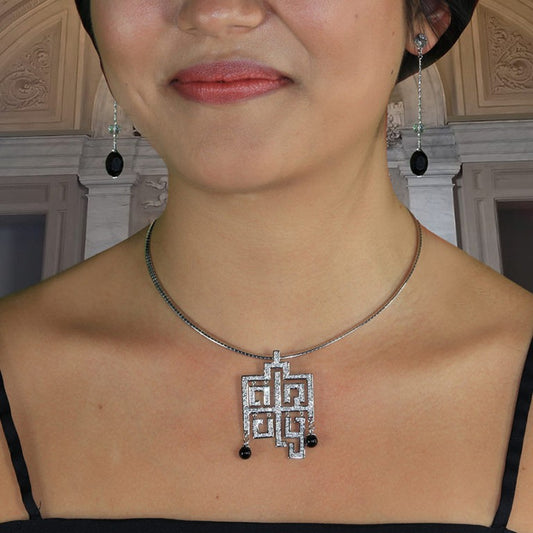 LINEO Deco Diamonds Pendant