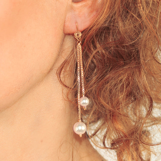 PEARLS CASCADE Earrings