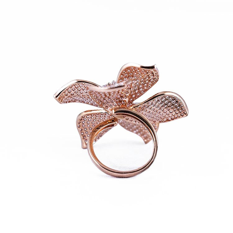 FLOWER BEAUTY Diamonds Ring
