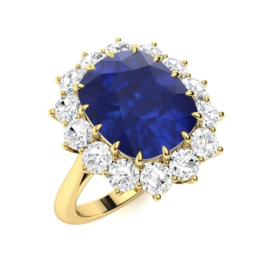 Royal Blue Sapphire Ring