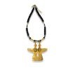 INSEPARABLE Emeralds Onyx Gold Necklace - Image 5
