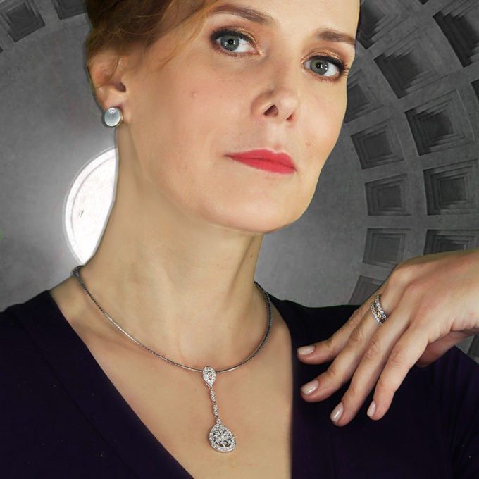 LUCILLA Deco Diamonds Pendant - Image 2