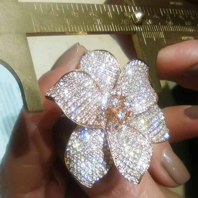 FLOWER BEAUTY Diamonds Ring - Image 4