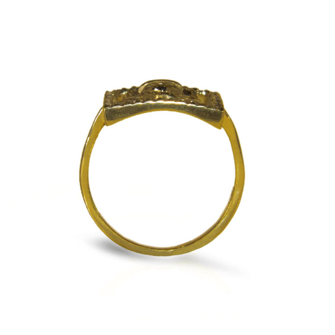 SACRED Gold and Diamonds Ring - Image 4